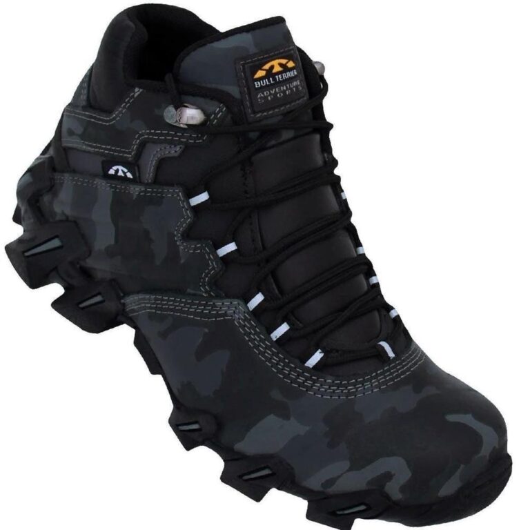 Bota Bull Terrier Axis Camuflada – Chumbo
