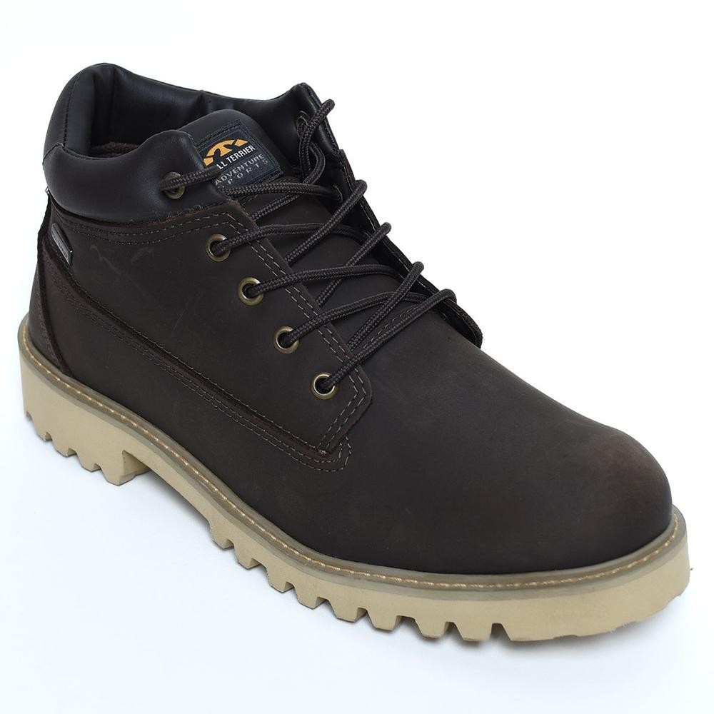 Bota Bull Terrier Clark II Masculina – Marrom Escuro