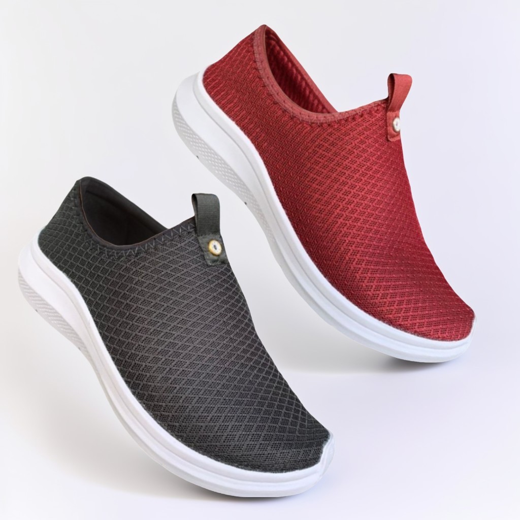 Kit Tenis feminino 2 UN – Tênis meia Feminino – Tênis Feminino sem Cadarço Calce Fácil