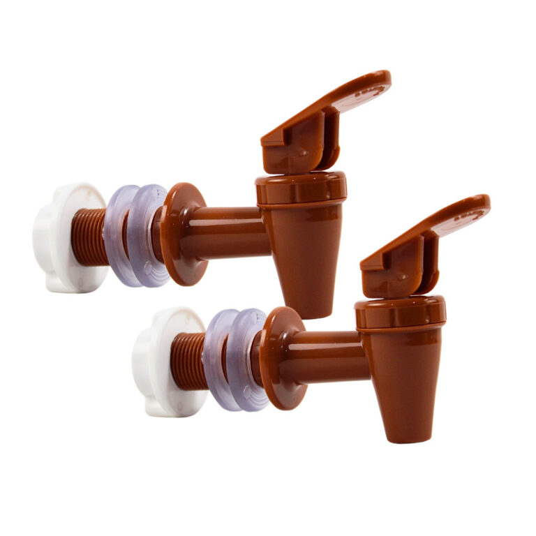 2 Torneira Marrom Filtro De Barro Bebedouro Purifi