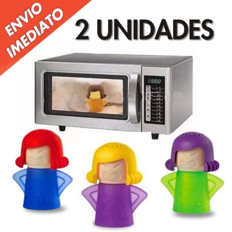 Limpador Microondas Mãe Brava Vapor Limpa Fácil 