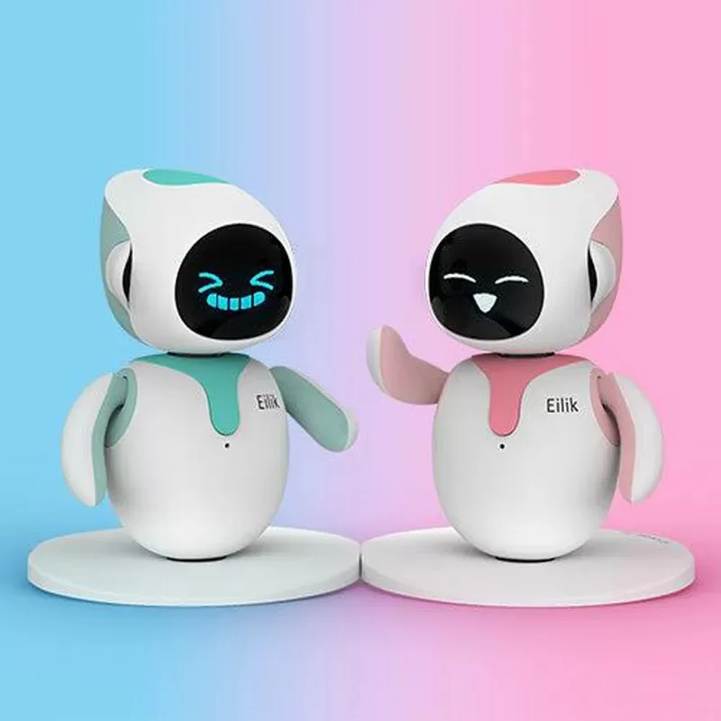 Eilik-Robô Inteligente  Robô fofo para crianças e adultos, seu companheiro interativo perfeito