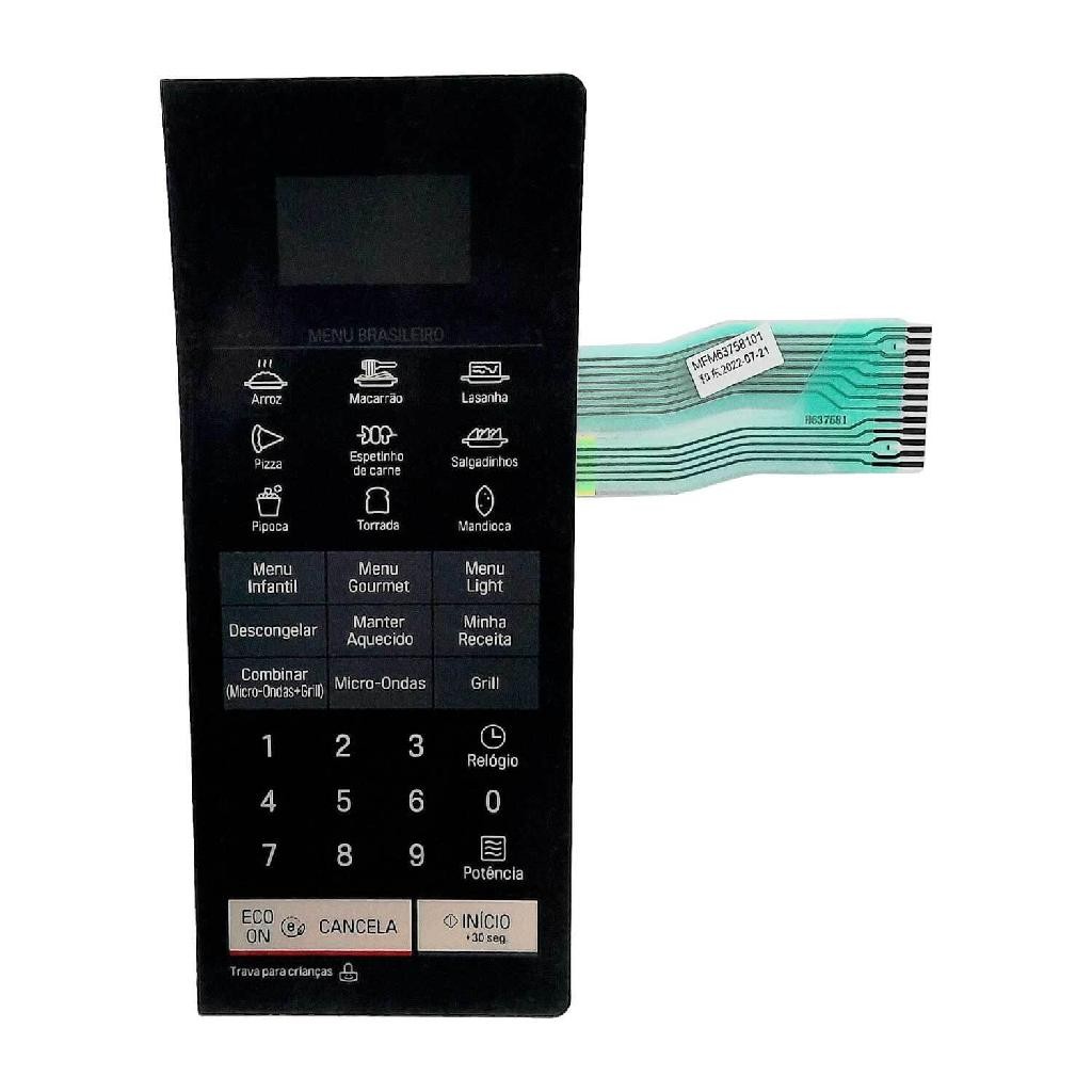 Membrana Forno Micro-ondas Original LG MFM63758101 MH7057