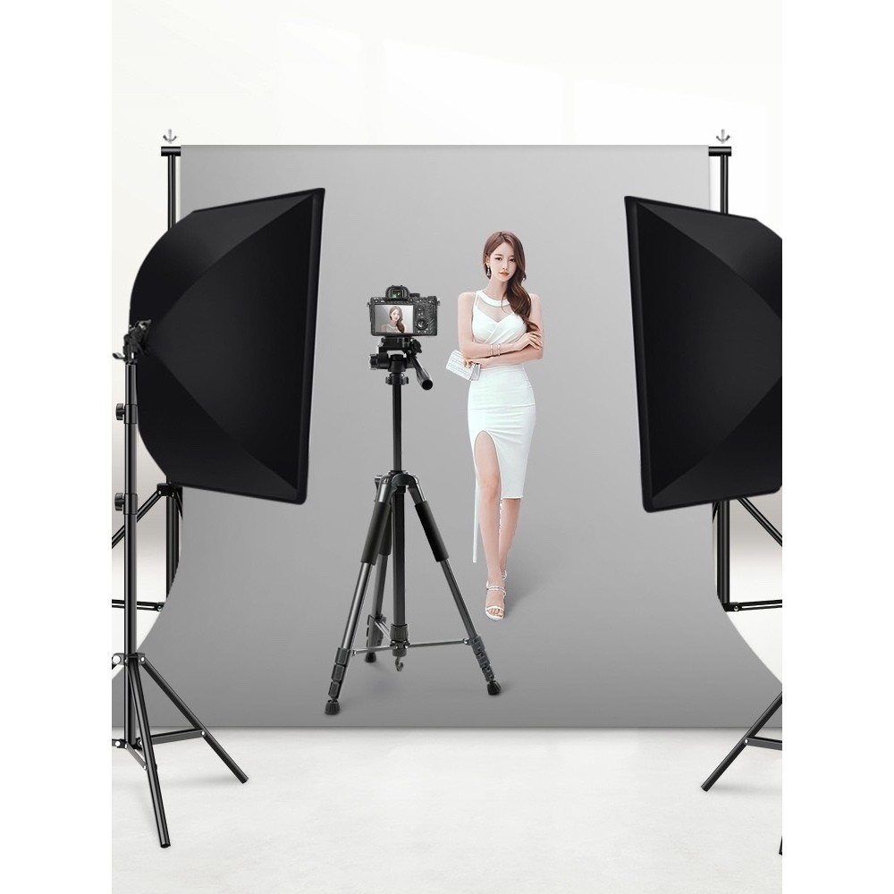 Softbox Luz contínua 50x70cm Soquete e27 – Kit com Tripé