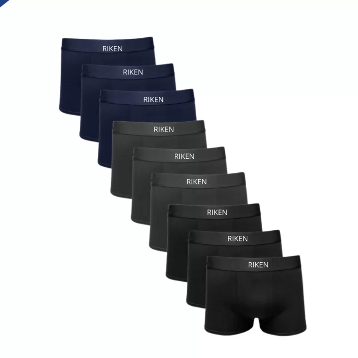 Kit Cueca Boxer Microfibra Masculina Corres Variad