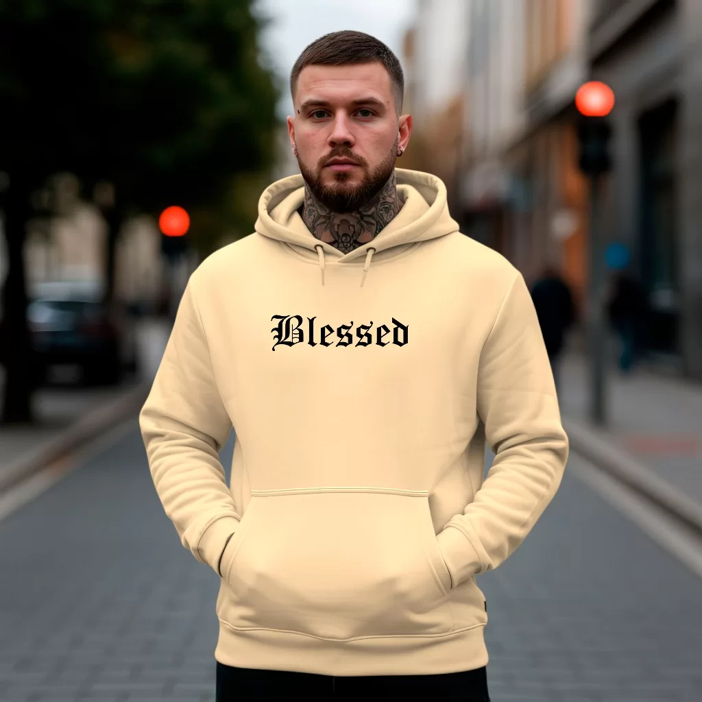 Blusa de Frio Moletom Cangurau Masculino Streetwear Skatista Oversized Frase Tumblr