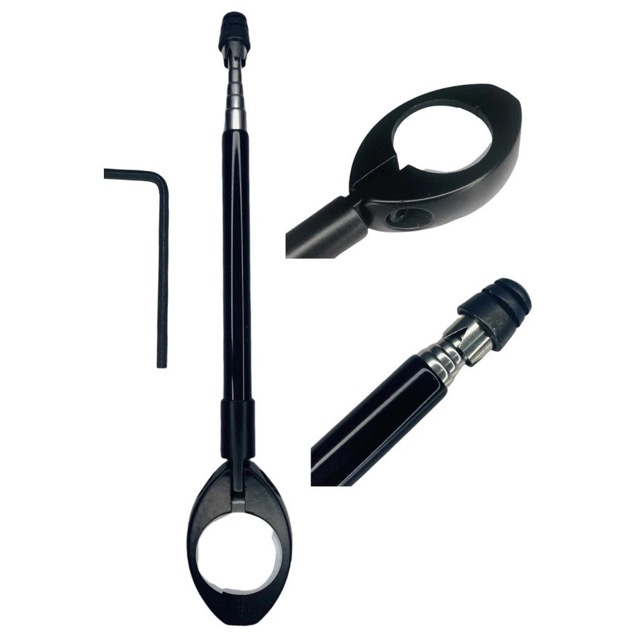 Antena Corta Pipa Moto Retrátil 7 Estágios Guid