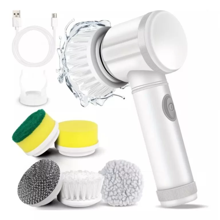 Escova Elétrica de Limpeza Sem Fio Limpador Multi