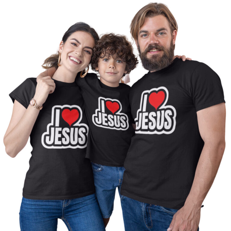Camiseta Camisa Estampa Eu Amo Jesus C118 Monte se