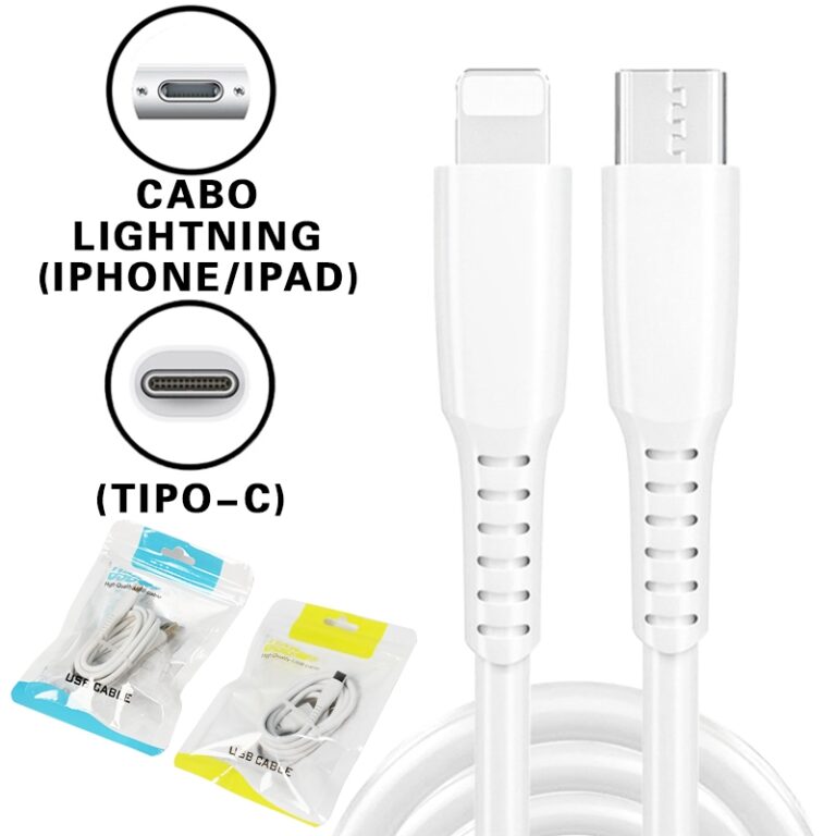 Carregador de cabo 1 metro USB tipo C cabo de dado