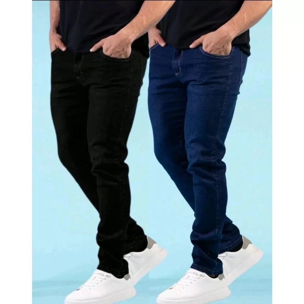 kit calças jeans masculina tradicional para trabalho direto da fabrica envio imediato promoção