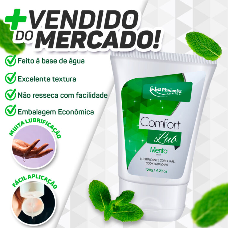 LUBRIFICANTE COMFORT LUB 120 SENSAÇÃO LEVE E SEG