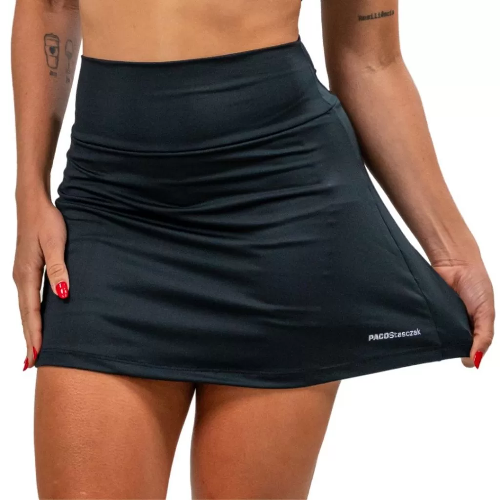 Shorts Saia Sport Tapa Bumbum Fitness Academia c/ ProteçãoUV 2 Bolso Oculto pra Celular/Chave