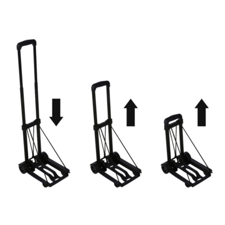 Kit de Carrinho Plataforma de Mão Dobrável 2 Rod