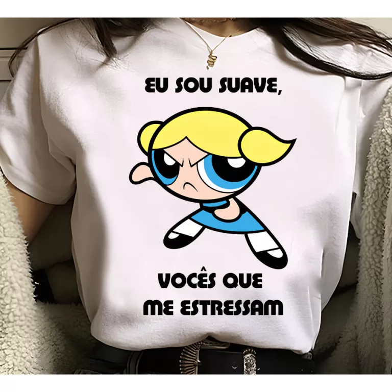 Camiseta feminina Lindinha | Eu Sou Suave  Vocês 
