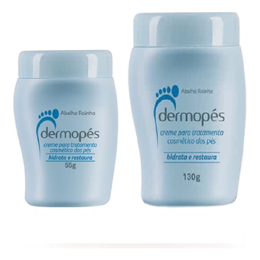 Abelha Rainha Kit Dermopes Cr Hidrata E Restaura 130g + 55gr