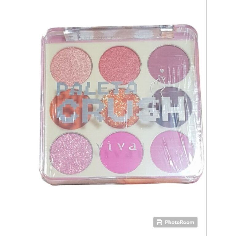maquiagem carnaval paleta de sombras crush vivai