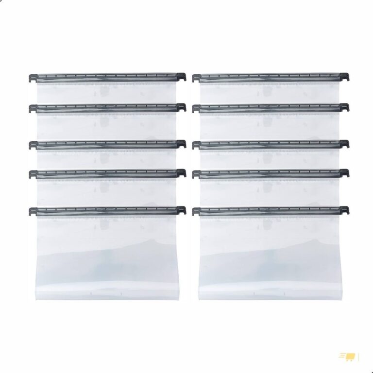Pasta Suspensa Organizadora A4 Cristal Plastico 10