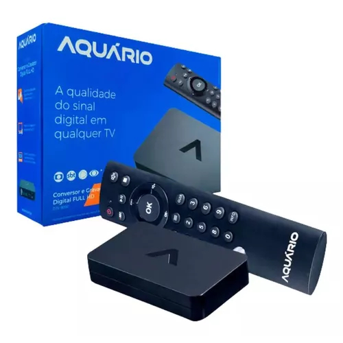 Conversor E Gravador Digital Dtv-9000 Aquário Hdm
