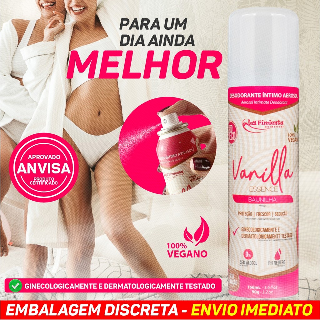 SENSACAO DE LIMPEZA IMEDIATA COM DESODORANTE INTIMO ESSENCE