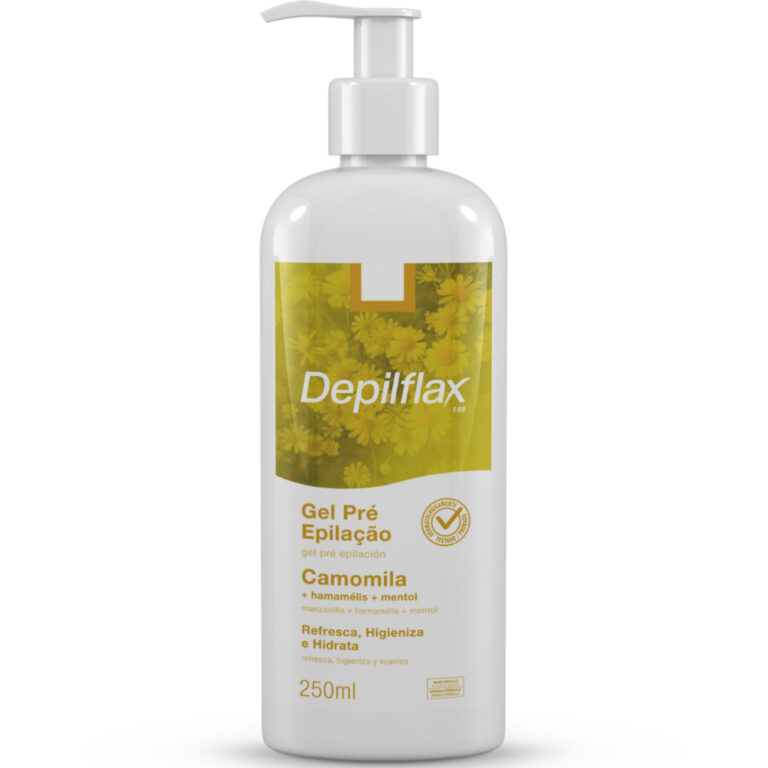 Depilflax Gel Pré Depilação Corporal Extrato Ca