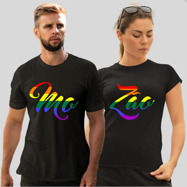 Camisas Casais Love LGBT Conjunto Mozão 2 Camiset