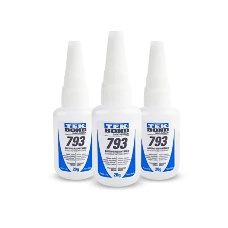 Kit 3 Super Colas Instantâneas TekBond 793 20g