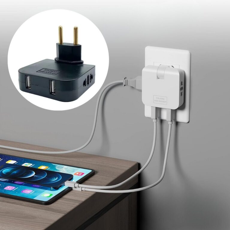 Tomada Adaptador Benjamin Dobrável 10A com 04 Ent
