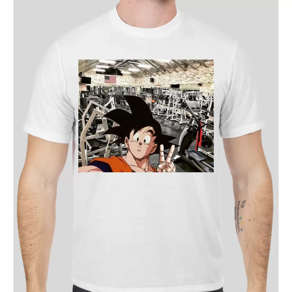 Camisa Drago Bal Z – Academia Gok self – anime, academia, Treino