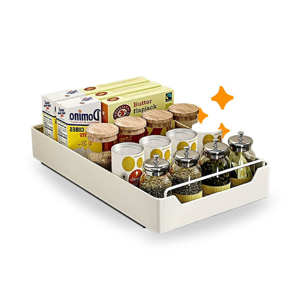 Gaveteiro Elegante Versátil Super Organizador De Aço 30cm C/ Bandejas Robustas