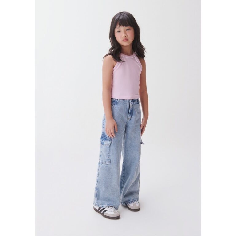 Regata Cropped Infantil Menina Hering Kids