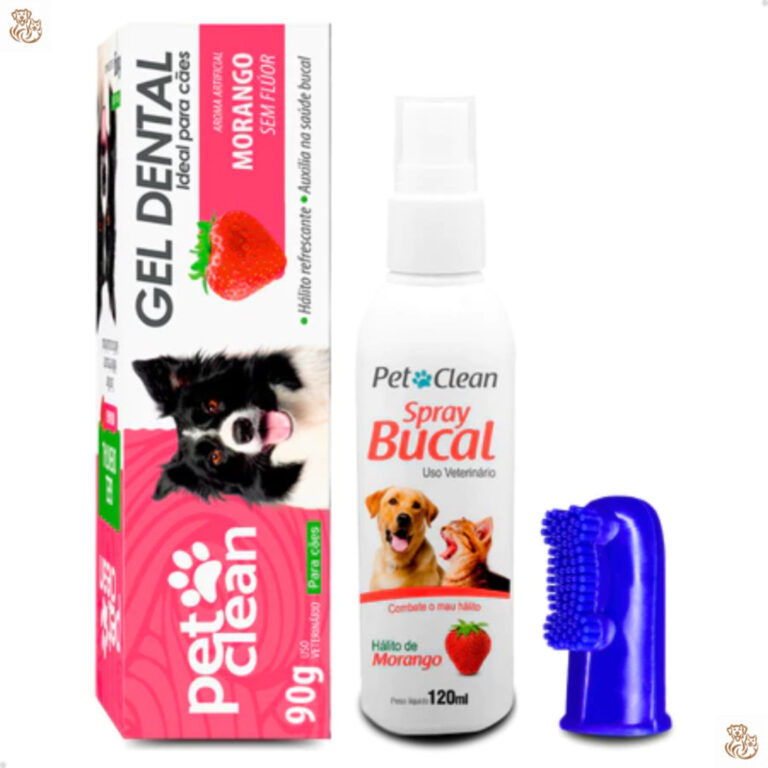 Kit Higiene Gel Pasta Dental 90g + Spray Bucal 120