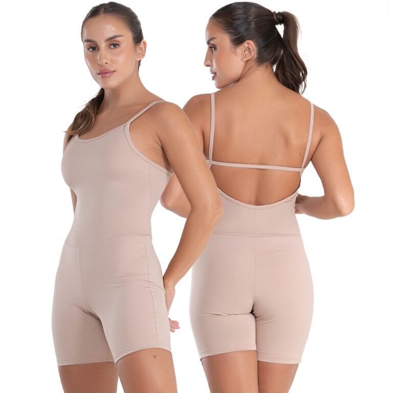 Macaquinho Fitness Alcinha Slim Zero Transparênci