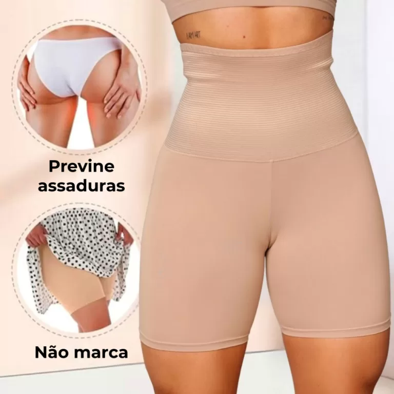 Short Cinta Com Compressão Realça Curvas E Levan