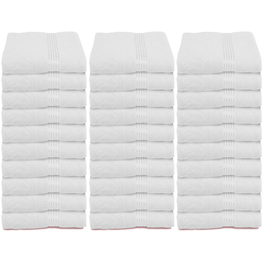 Kit 30 toalhas de banho Salão Hotel Hospital 100 Algodão Dohler