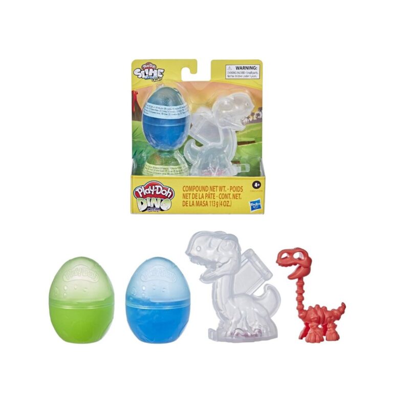Play doh Slime Hydro Glitz Dino Bones Eggs Braquio
