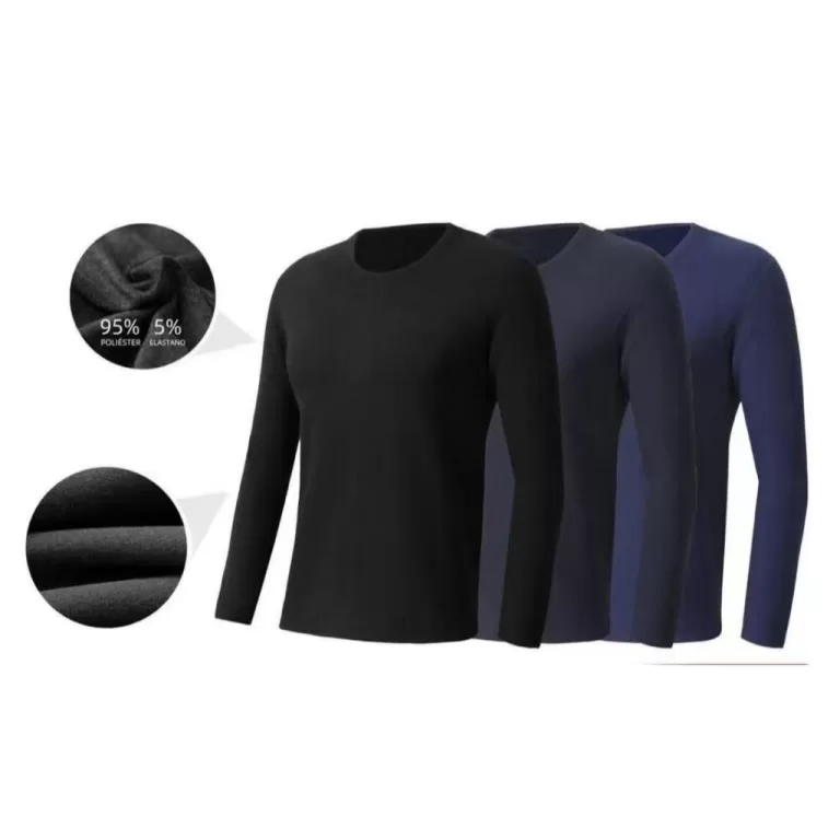 Terno térmico masculino segunda pele flanela frio