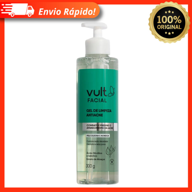 Gel De Limpeza Facial Antiacne Vult 300g – P