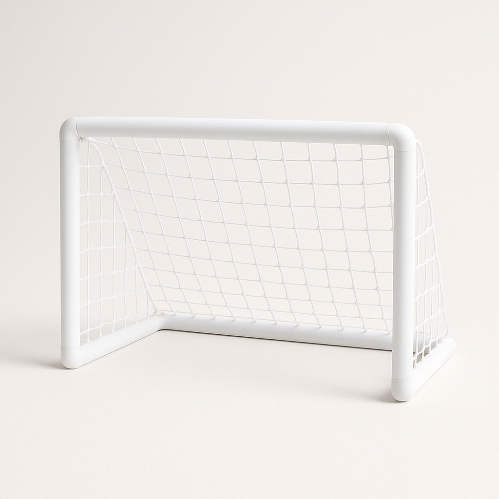 PAR DE REDE PARA TRAVE DE MINI GOL FIO NYLON ou FIO DE SEDA POLIPROPILENO 2MM 1 METRO DE LARGURA 0.5