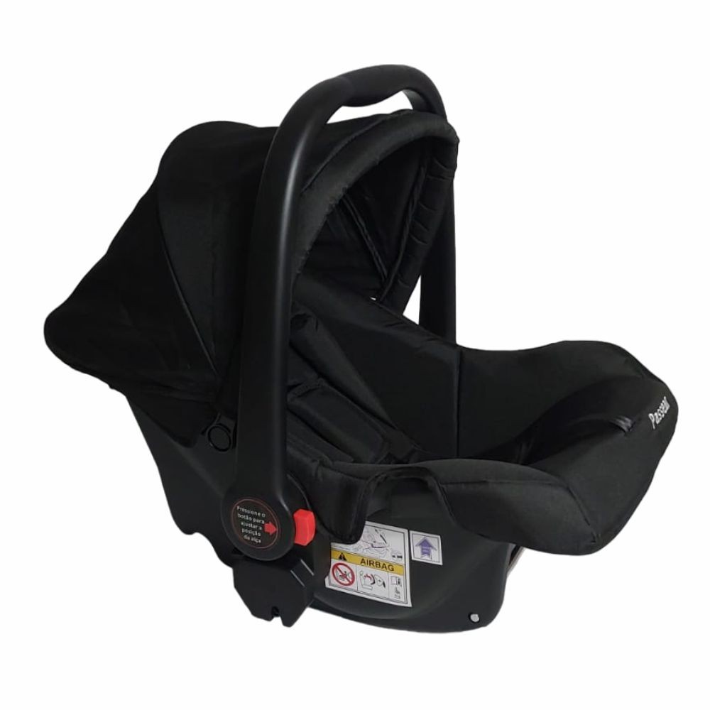 Bebe Conforto Nina Preto Passear Compativel com os carrinhos modelo Atena e Atena Reversivél