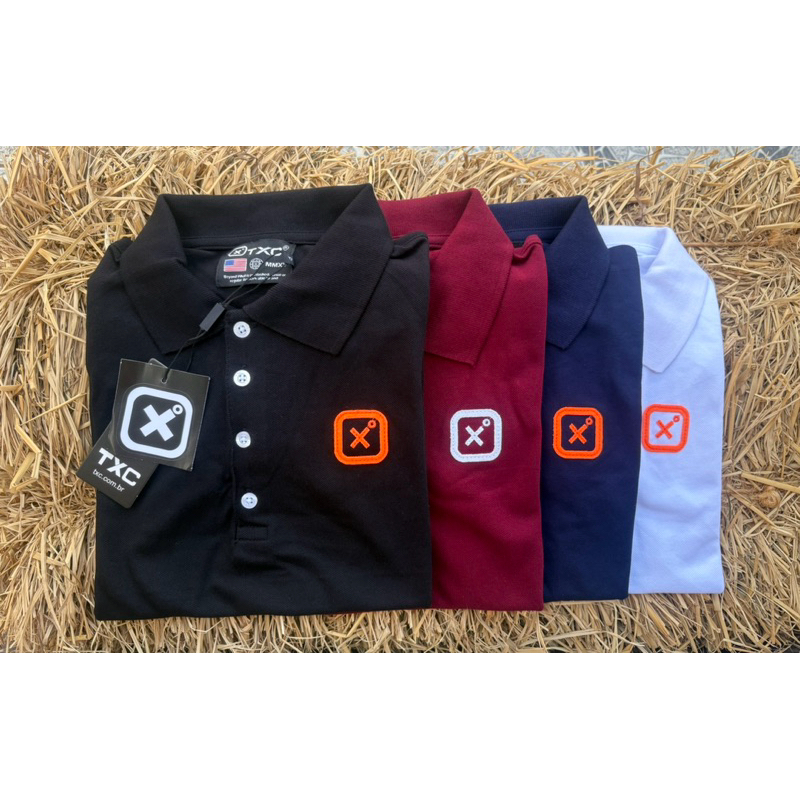 Gola polo feminina Linha TXC,TEXAS FARM premium rodeio