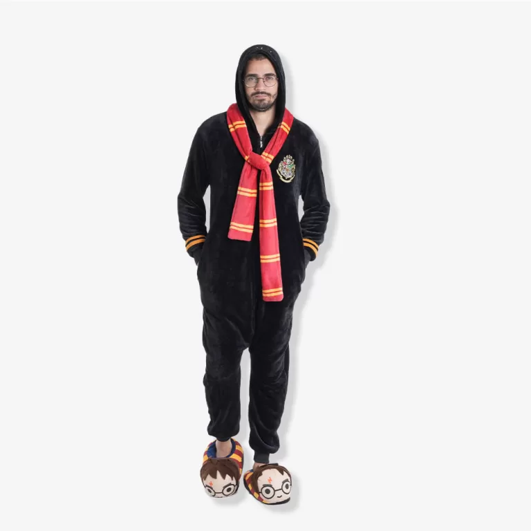 Macacão Kigurumi Hogwarts Casas  Harry Potter