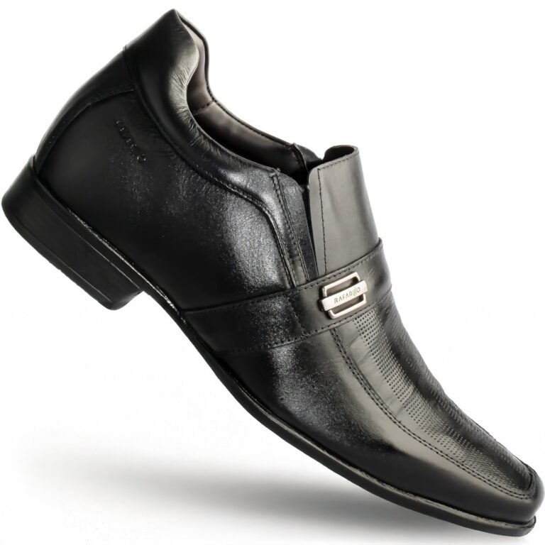 Sapato Rafarillo Vegas Alth Aumenta 7cm Couro Orig