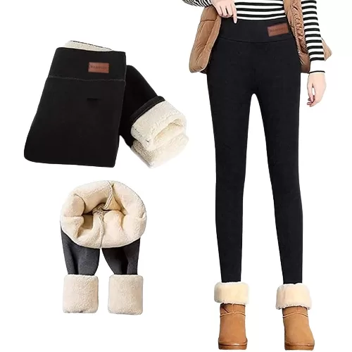 Calça Térmica Legging Forrada Grossa Neve Invern