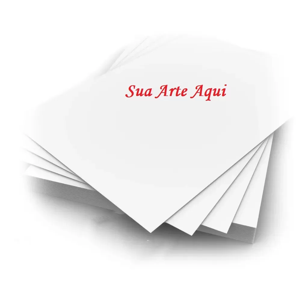 Folha Adesiva Adesivo Vinil Tamanho A4 A3 já impressa sua impressão