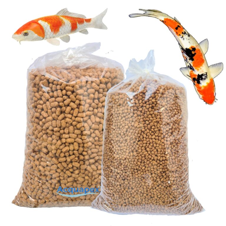 Ração para peixes Carpas 2kg CK3 + 2kg CK2 p/ la