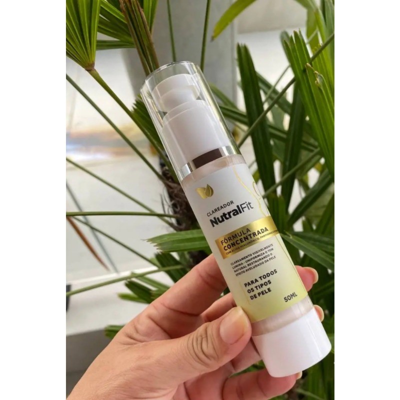 KIT 3 NUTRALFIT CLAREADOR DE MANCHAS E MELASMA , VIRILHA , AXILAS NUTRAL FIT 50ML