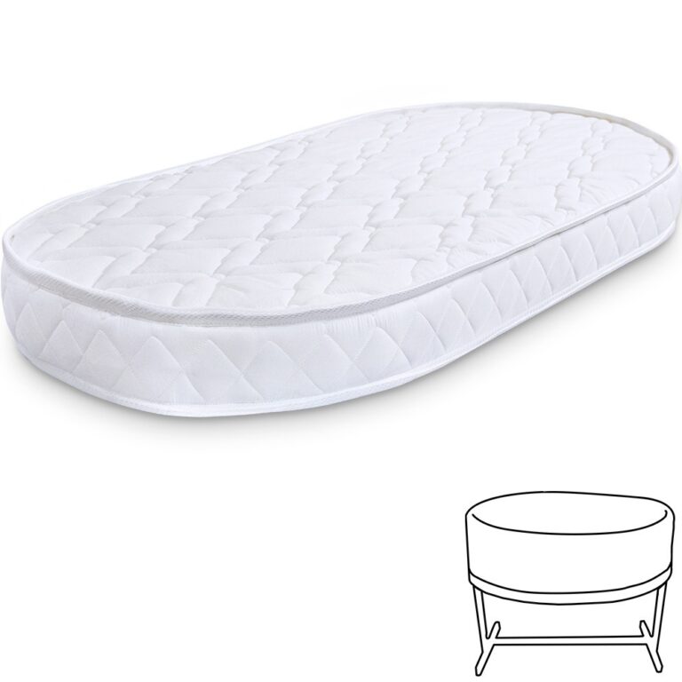 Colchão para Moisés Oval de Berço Infantil Beb
