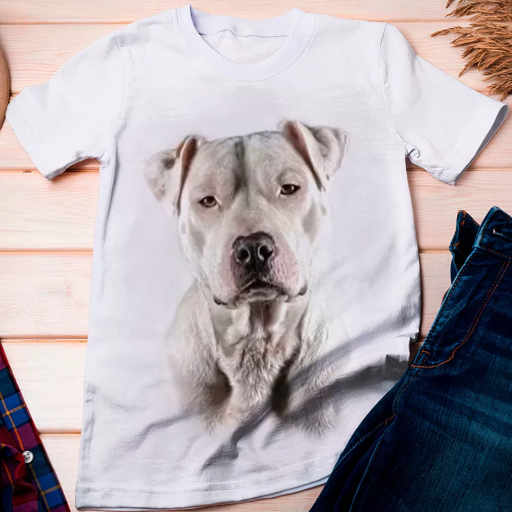 Camiseta Com Pit Bull – Dicelli