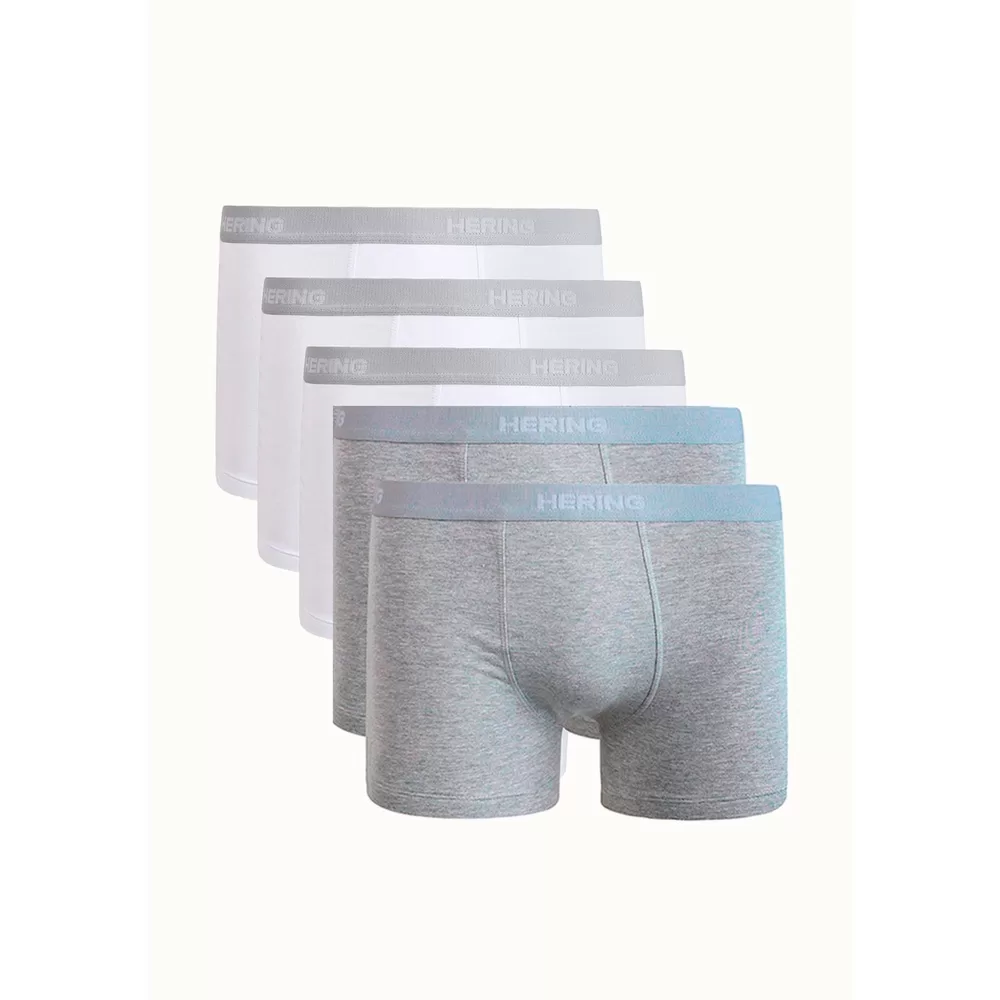 Kit 5 Cuecas Boxer Com elástico Personalizado